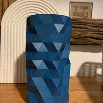 Mi Proyecto del curso: Moldes geométricos hechos a mano: diseña objetos facetados. Un projet de Design , Création d'accessoires, Artisanat, Beaux Arts, Design d'intérieur, Décoration, Décoration d'intérieur , et DIY de Amanda Rodríguez Alonzo - 23.10.2021