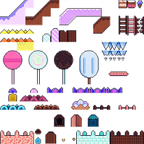 Meu projeto do curso: Criação de cenários pixel art para videogames. 2D Animation, 3D Animation, Video Games, Pixel Art, Game Design, and Game Development project by Bruna Dorneles - 10.23.2021