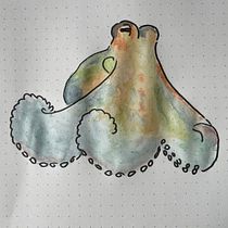 My project in Expressive Animal Portraits in Watercolor course. Un projet de Illustration traditionnelle, Aquarelle, Dessin réaliste et Illustration naturaliste de Wendy - 24.10.2021