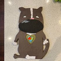 My project in Paper Mache for Beginners: Sculpt a Colorful Character course. Art To, s, To, Design, and Character Design project by bangersnmash - 10.23.2021