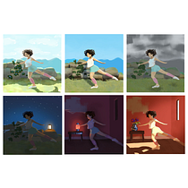 My project in Lighting Principles for Digital Painting course. Traditional illustration, Digital Illustration, and Digital Painting project by Tina G Lee - 10.25.2021