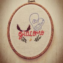 Il mio progetto del corso: Tecniche fondamentali per ricamare lettere. Embroider project by eleonorabottosso - 10.25.2021