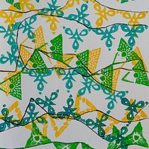Design for tea towels in sketchbooking with stamps. Traditional illustration, Pattern Design, Printing, and Sketchbook project by rhyneelisabeth - 10.24.2021