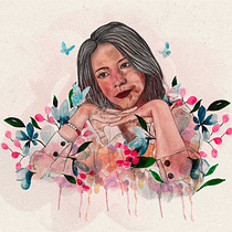 Mi Proyecto del curso: Retrato ilustrado con Procreate. Ilustração tradicional, Ilustração vetorial, Ilustração digital, e Desenho de retrato projeto de Vladimir Camargo Vargas - 25.10.2021