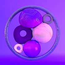 Mon projet du cours : Design 3D pour Instagram avec Cinema 4D. 3D, 3D Design, e Modelagem 3D projeto de Arthur Place - 25.10.2021