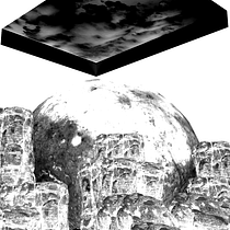 o caminho para o céu . 3D, 3D Design, and Digital Illustration project by Erik Andrey - 10.20.2021