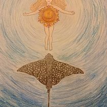 Merge. Traditional illustration, Painting, Creativit, Pencil Drawing, and Drawing project by lena_wesenberg - 10.25.2021