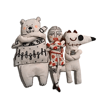 Mi Proyecto del curso: Textile Toys: diseño y creación de personajes en tela. Un projet de Conception de jouets, Conception de personnages , et Couture de Simón Castellanos - 25.10.2021