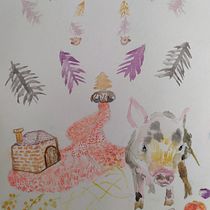 My project in Introduction to Children’s Illustration course. Traditional illustration, Fine Arts, Painting, Pencil Drawing, Drawing, Watercolor Painting, Children's Illustration, and Narrative project by Kym Wilson-de Roze - 10.26.2021