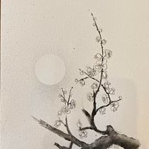My project in Introduction to Sumi-e Painting course--used you sumi-e techniques an applied them to my watercolors--wonderful instruction. Drawing, Traditional illustration & Ink Illustration project by cappiellolou - 10.26.2021