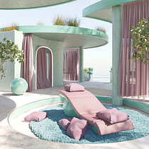 My project in Interior ArchViz: Create Surreal 3D Designs with Blender course. Un proyecto de Arquitectura, Arquitectura interior, Arquitectura digital y Visualización arquitectónica de Dorian Janiak - 24.10.2021