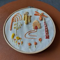 Mon projet du cours : Introduction à la broderie en relief. Projekt z dziedziny  Haft użytkownika christine Fanizzi - 27.10.2021