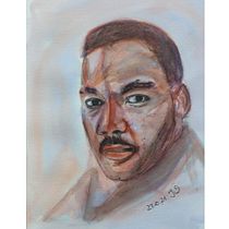 My project in Artistic Portrait with Watercolors course. Fine Arts, Painting, Watercolor Painting, and Portrait Drawing project by Jan Wiegand - 10.27.2021