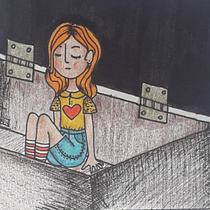 Meu projeto do curso: Ilustração artística: desenhe seu imaginário. Traditional illustration, Creativit, Pencil Drawing, Drawing, and Painting project by Millena Moriah Santos Mendes da Silva - 10.21.2021