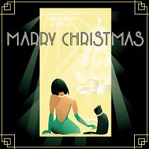 My project in Art Deco Style for Digital Illustration course. Traditional illustration, Fine Arts, Poster Design, and Digital Illustration project by Svetlana - 10.23.2021