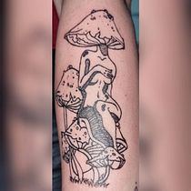 Mi Proyecto del curso: Tatuaje para principiantes. Tattoo Design project by Alejandra Victoria - 10.28.2021