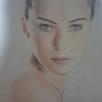 Mi Proyecto del curso: Retrato realista al pastel tiza. Traditional illustration, Fine Arts, Drawing, Portrait Drawing, and Realistic Drawing project by Tomás Caicedo Peláez - 10.27.2021