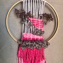 Mi Proyecto del curso: Introducción al tramado textil. Projekt z dziedziny Craft,  Dekoracja wnętrz,  Tkactwo, Tkanie, Wzornictwo tekst i liów użytkownika Abby Villarreal - 28.10.2021
