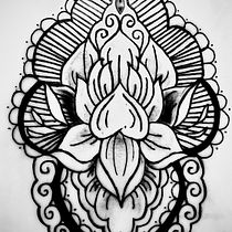 My project in Introduction to Tattooing course. Desenho de tatuagens, Ilustração tradicional e Ilustração botânica projeto de e.ombilod - 28.10.2021