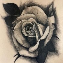 My project in Introduction to Tattooing course. Tattoo Design, Traditional illustration, and Botanical Illustration project by Bart Magielski - 10.25.2021