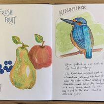 My project in Illustrated Life Journal: A Daily Mindful Practice course. Fine Arts, Sketching, Creativit, Drawing, and Sketchbook project by Rina Fleisch - 11.10.2021