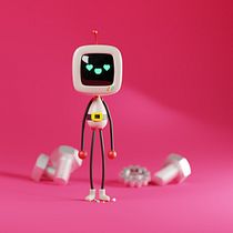 My project in Introduction to 3D Design and Modeling with Blender course. Motion Graphics, Character Design, Product Design, and 3D Modeling project by Arcadie Fron - 10.27.2021