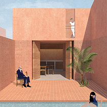 Mi Proyecto del curso: Representación gráfica de proyectos arquitectónicos. Un projet de Architecture, Design graphique, Architecture d'intérieur, Design d'intérieur, Pa, sagisme, Collage, Architecture numérique et Illustration architecturale de Francisco Martínez Morales - 29.10.2021
