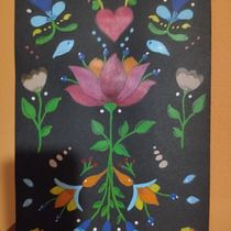 Il mio progetto del corso: Introduzione all’illustrazione floreale con colori acrilici. Ilustração tradicional, Artes plásticas, Pintura, Desenho, Pintura Acrílica e Ilustração botânica projeto de dama2k03 - 31.10.2021