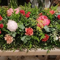 Proyecto final: Camino de mesa para boda 120cm. Un progetto di Interior design, Paesaggismo, Interior Design, DIY e Design floreale e vegetale di Virginia - 21.05.2021
