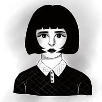 My project in Traditional Drawing Techniques with Procreate course. Ilustração tradicional, Desenho, Ilustração digital, Desenho de retrato, e Desenho digital projeto de Annie Lee - 01.11.2021