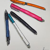 My project in The Art of Sketching: Transform Your Doodles into Art course. Traditional illustration, Pencil Drawing, Drawing, and Sketchbook project by Nathalie Girard - 11.01.2021