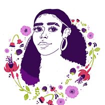 Meu projeto do curso: Retrato ilustrado com elementos botânicos. Un progetto di Illustrazione tradizionale, Illustrazione digitale, Illustrazione botanica e Disegno digitale di Cássia Lorena Tosta - 01.11.2021