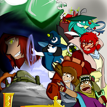 Mi Proyecto del curso: Introducción al cómic digital . Projekt z dziedziny Komiks, Trad, c, jna ilustracja, Ilustracja c i frowa użytkownika Adalberto Soto Arellano - 14.04.2022