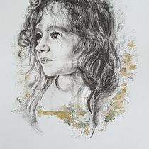 Mi Proyecto del curso: Retrato artístico al carboncillo: creando atmósferas. Ilustração tradicional, Artes plásticas, Desenho, Desenho de retrato, Desenho realista, e Desenho artístico projeto de Noelia Tineo - 01.11.2021