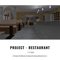 My project in Interior Design for Public Spaces course. Interior Architecture, Interior Design, Interior Decoration, and Retail Design project by Kristýna Hrášková - 11.02.2021