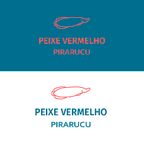 Meu projeto do curso de Design de logos: PEIXE VERMELHO PIRARUCU. Design, Br, ing, Identit, Graphic Design, and Logo Design project by Kristjan dos Santos Soares - 11.02.2021