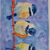 Mi Proyecto del curso: Introducción a la psicología del color: la narrativa cromática. Traditional illustration, Fine Arts, Painting, Watercolor Painting, Children's Illustration, Narrative, and Color Theor project by Fernanda Simutaa - 11.02.2021