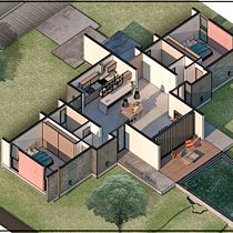 Mi Proyecto del curso: Ilustración digital de proyectos arquitectónicos. Architecture, L, scape Architecture, Digital Illustration, Digital Architecture, and Architectural Illustration project by Linda Casañas - 07.17.2020