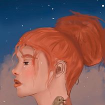 Mi Proyecto del curso: Retratos digitales de fantasía con Photoshop. Traditional illustration, Drawing, Digital Illustration, Portrait Drawing, Digital Drawing, and Digital Painting project by Manuel Plaza Villora - 11.02.2021
