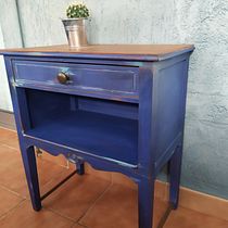 Mi Proyecto del curso: Upcycling de muebles vintage con técnicas de pintura. Un proyecto de Artesanía, Diseño, creación de muebles					, Diseño de interiores, Pintura, DIY, Carpintería, Upc y cling de mila.lopez74 - 02.11.2021