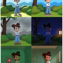 My project in Lighting Principles for Digital Painting course. Traditional illustration, Digital Illustration, and Digital Painting project by Martina Petrova - 11.01.2021