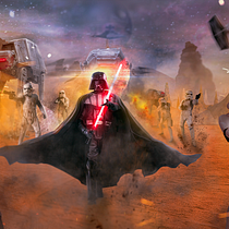 Mi Proyecto del curso:  Star Wars . Projekt z dziedziny Fotografia, Postprodukcja fotograficzna, Retuszowanie fotografii, Fotografia c, frowa, Fotografia art, st, czna i Fotomontaż użytkownika Santiago Vivanco - 02.11.2021
