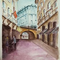 Mi Proyecto del curso: Representación arquitectónica en acuarela. Un projet de Illustration traditionnelle, Esquisse , Dessin, Aquarelle, Illustration architecturale , et Carnet de croquis de Ninoska Gonzàlez Cova - 02.11.2021