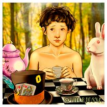 Meu projeto do curso: Retrato digital no Photoshop com um toque de fantasia. Traditional illustration, Drawing, Digital Illustration, Portrait Drawing, Digital Drawing, and Digital Painting project by Vitor Silva - 11.03.2021
