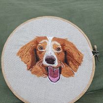 Mi Proyecto del curso: Needle painting para principiantes. Embroider, and Naturalistic Illustration project by Andrea Boullosa Ramones - 11.03.2021
