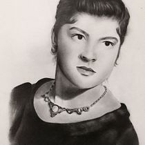 Mi Proyecto del curso: Retrato realista con lápiz de grafito. Sketching, Pencil Drawing, Drawing, Portrait Drawing, and Realistic Drawing project by Laura Salazar Zapata - 11.03.2021