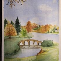 Mi Proyecto del curso: Paisajes naturales en acuarela. Projekt z dziedziny  Sztuki piękne,  Malarstwo i Malowanie akwarelą użytkownika Monica Gallegos - 03.11.2021