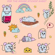 Il mio progetto del corso: Illustrazione kawaii: crea personaggi adorabili . Projekt z dziedziny Manga, Projektowanie postaci, Trad, c i jna ilustracja użytkownika pamela isaia - 03.11.2021