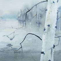 My project in Atmospheric Landscapes in Watercolor  course Ein Projekt aus dem Bereich Bildende Künste, Malerei und Aquarellmalerei von Linda Schneider - 03.11.2021