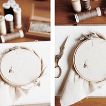 Exploring needle painting with a little wild bunny - A course by Chloe Giordano. Un progetto di Ricamo e Illustrazione tradizionale di miezepluis - 03.11.2021